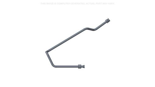 47891201 - OEM HIGH-FLOW LOADER VALVE TUBE TO LIFT ARM PORT A3 - CASE CONSTRUCTION