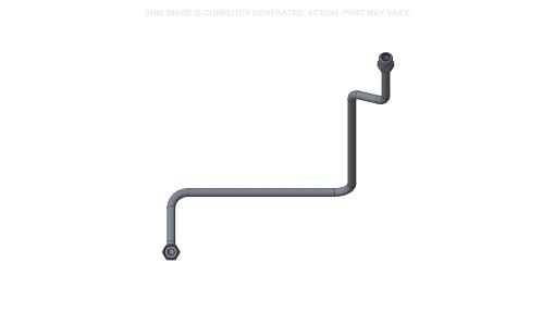 47891201 - OEM HIGH-FLOW LOADER VALVE TUBE TO LIFT ARM PORT A3 - CASE CONSTRUCTION