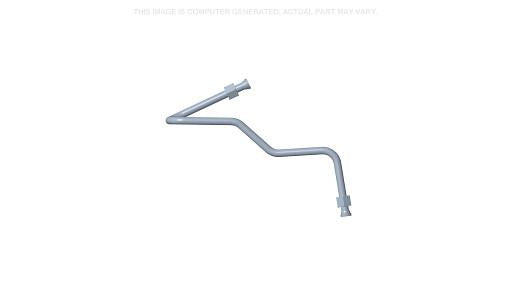 47895204 - OEM AUXILIARY HYDRAULIC TUBE TO AUXILIARY FEMALE COUPLER - CASE CONSTRUCTION