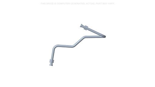 47895204 - OEM AUXILIARY HYDRAULIC TUBE TO AUXILIARY FEMALE COUPLER - CASE CONSTRUCTION