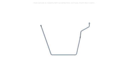 47896545 - OEM LOADER VALVE TUBE 12.7 MM OD X 706.7 MM L - CASE CONSTRUCTION