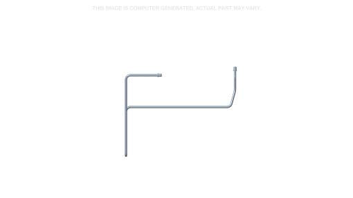 47896545 - OEM LOADER VALVE TUBE 12.7 MM OD X 706.7 MM L - CASE CONSTRUCTION