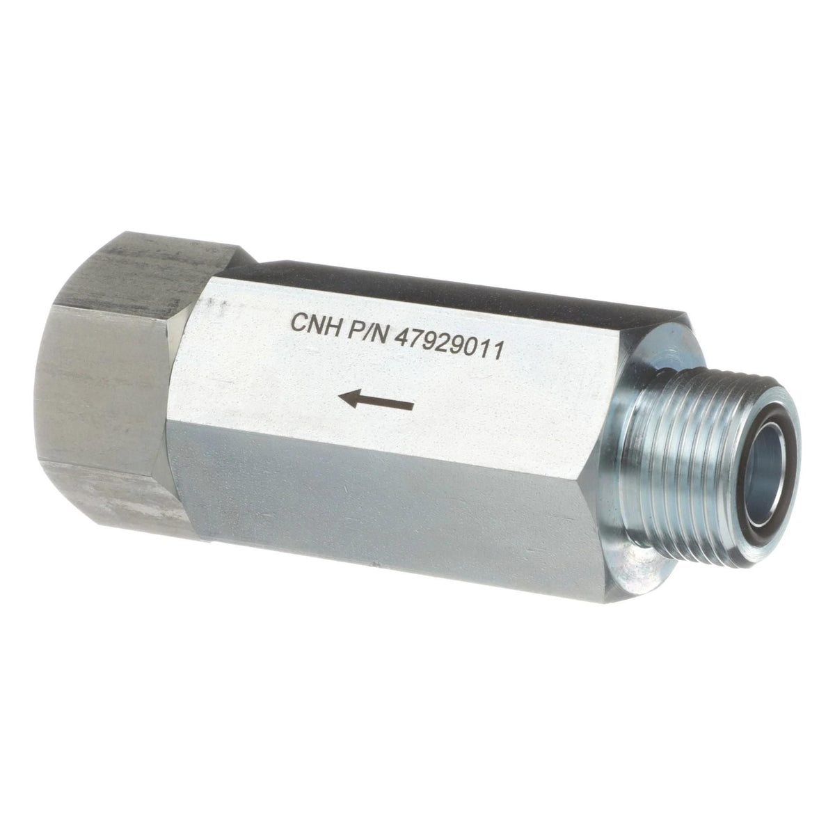 47929011 - OEM HYDRAULIC OIL FILTER w/ CHECK VALVE - CASE CONSTRUCTION