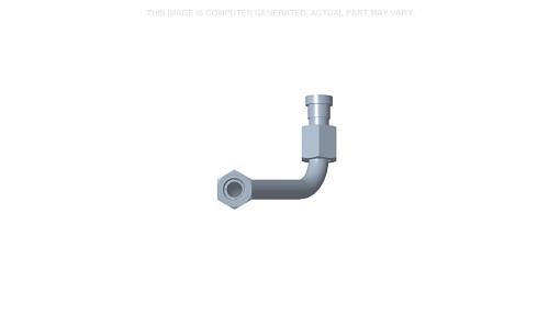 47971344 - OEM RIGHT-HAND DRAIN TUBE - CASE CONSTRUCTION