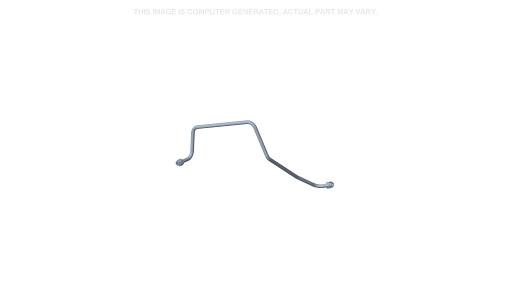 48000458 - OEM 2ND AUXILIARY CONTROL HYDRAULIC TUBE - CASE CONSTRUCTION