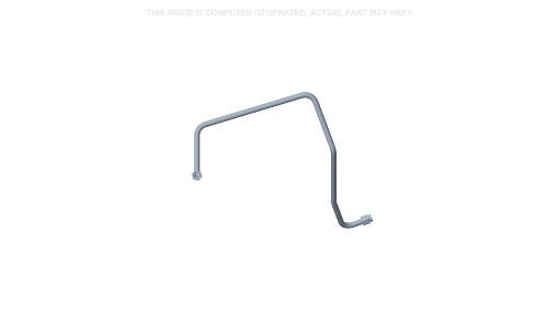 48000458 - OEM 2ND AUXILIARY CONTROL HYDRAULIC TUBE - CASE CONSTRUCTION