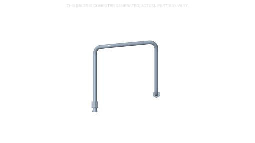 48003980 - OEM 2ND AUXILIARY B HYDRAULIC TUBE - CASE CONSTRUCTION