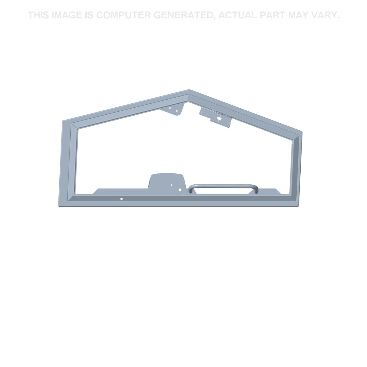 48004962 - OEM GRAY RIGHT HAND CAB DOOR - CASE CONSTRUCTION