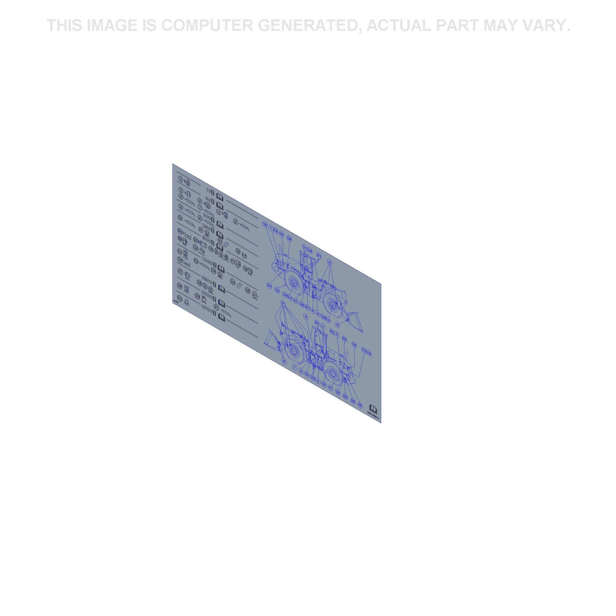 48014399 - OEM DECAL - CASE CONSTRUCTION