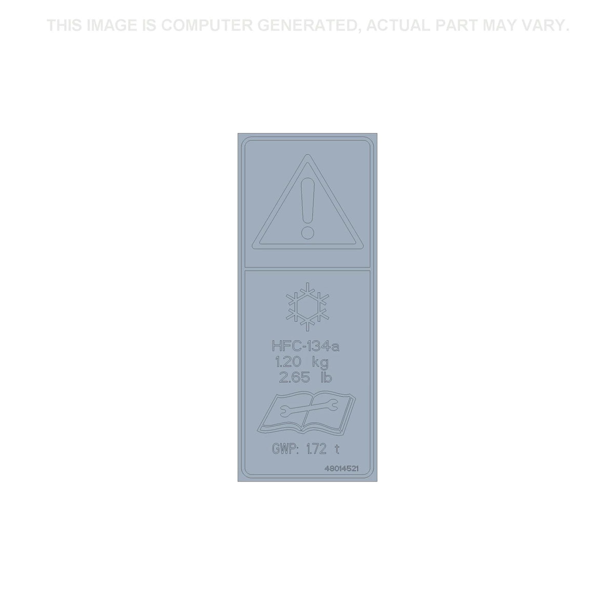 48014521 - OEM DECAL - CASE CONSTRUCTION