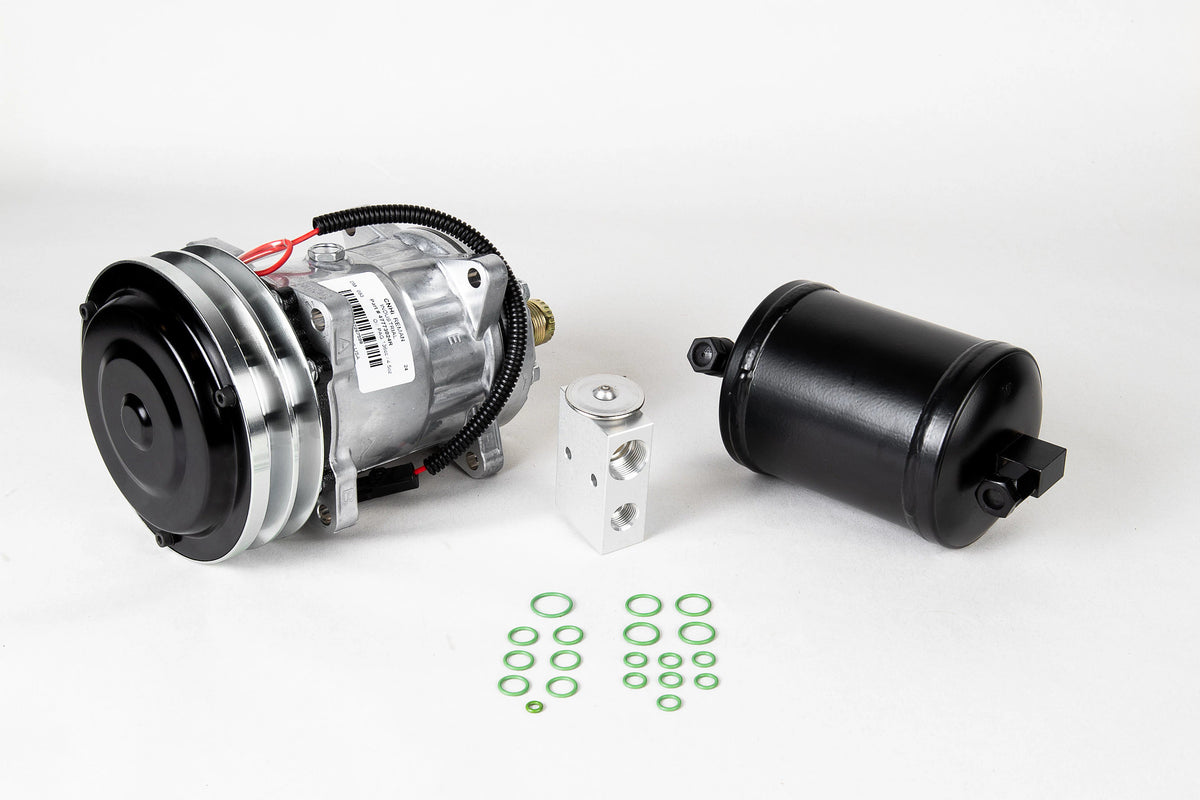 48017123R - OEM REMANUFACTURED AC COMPRESSOR - CASE CONSTRUCTION