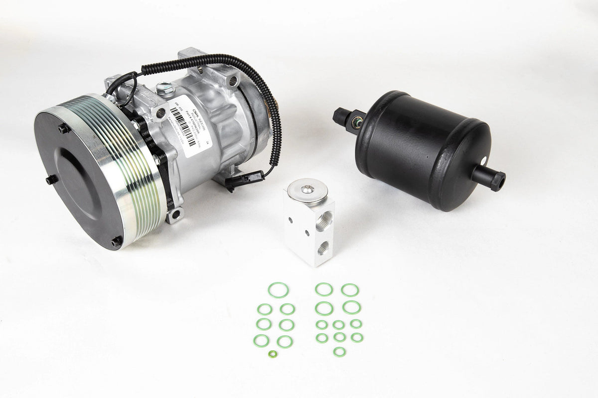 48017124R - OEM REMANUFACTURED AC COMPRESSOR - CASE CONSTRUCTION
