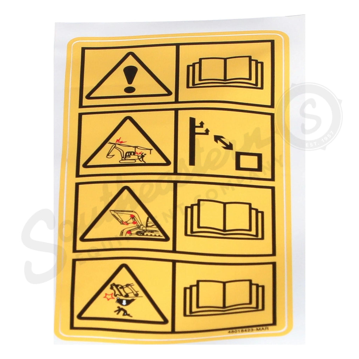 48018423 - OEM DECAL - CASE CONSTRUCTION