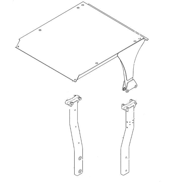 48019991 - OEM ROPS - CASE CONSTRUCTION