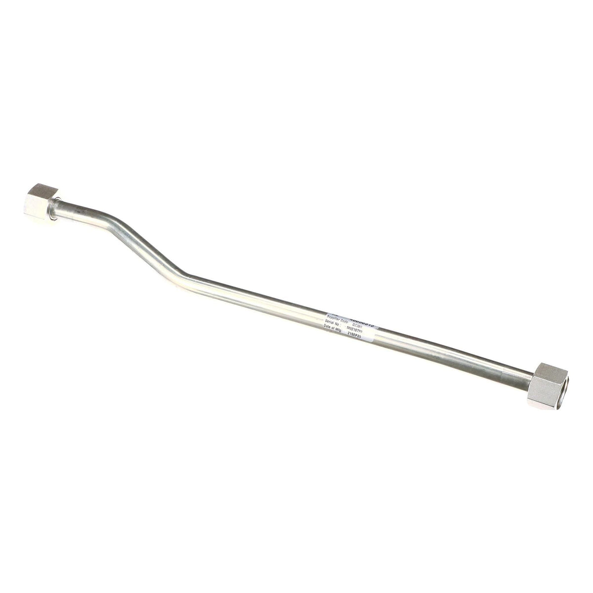 48030313 - OEM BACKHOE VALVE TUBE TO BOOM CYLINDER ROD LINE - CASE CONSTRUCTION