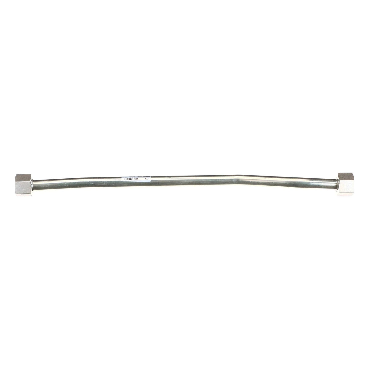 48030313 - OEM BACKHOE VALVE TUBE TO BOOM CYLINDER ROD LINE - CASE CONSTRUCTION