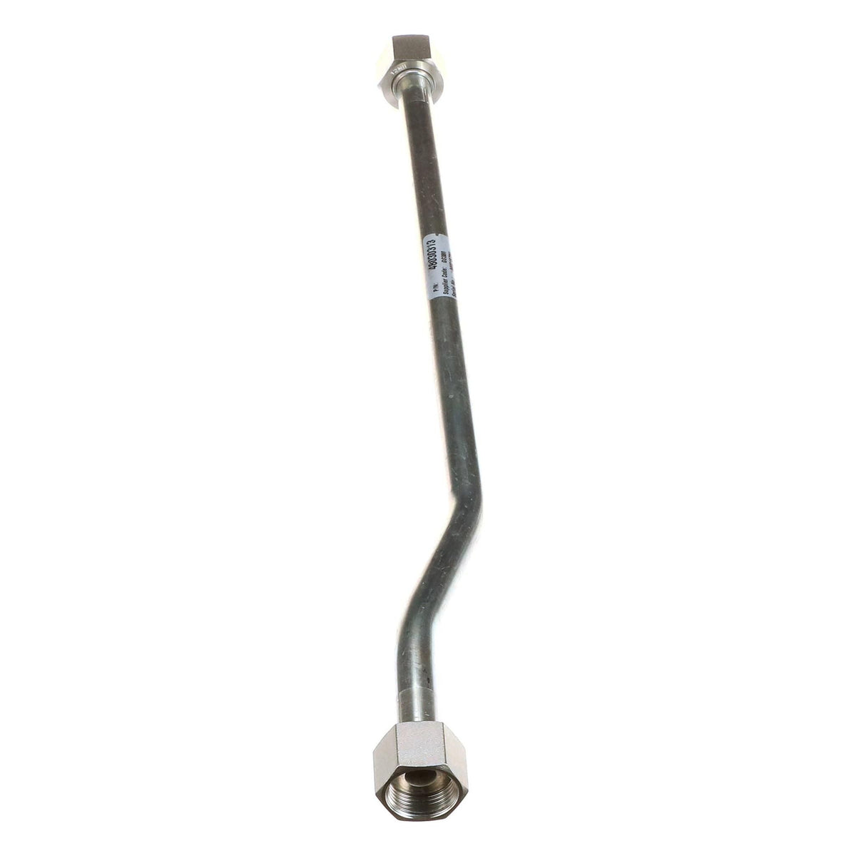 48030313 - OEM BACKHOE VALVE TUBE TO BOOM CYLINDER ROD LINE - CASE CONSTRUCTION