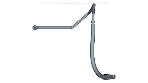 48033286 - OEM RIDE CONTROL TUBE TO TANK - CASE CONSTRUCTION
