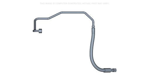 48033286 - OEM RIDE CONTROL TUBE TO TANK - CASE CONSTRUCTION