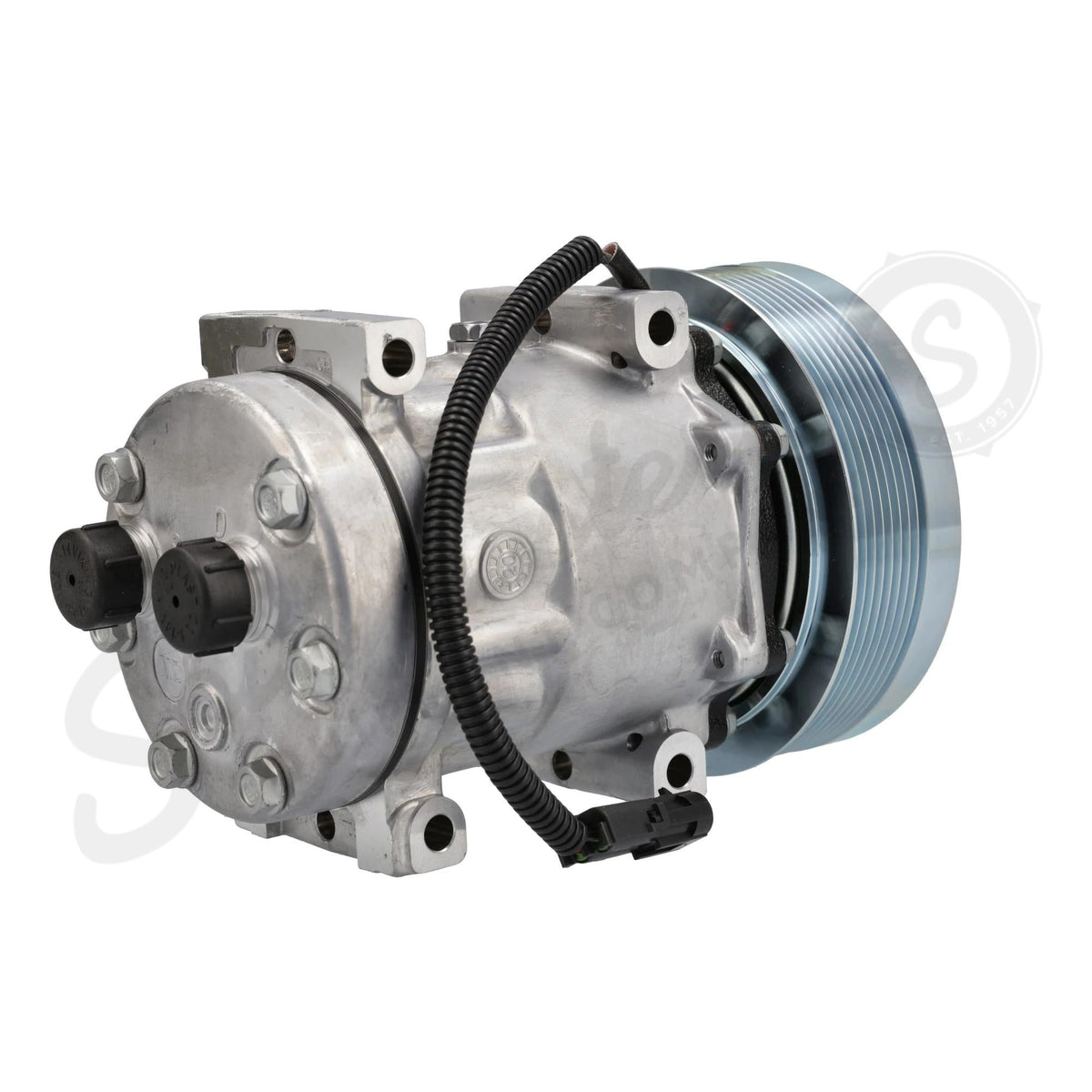 48058423R - OEM REMANUFACTURED AC COMPRESSOR DC 12 V - CASE CONSTRUCTION
