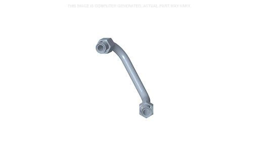 48061346 - OEM LEFT-HAND MOTOR DRAIN TUBE - CASE CONSTRUCTION