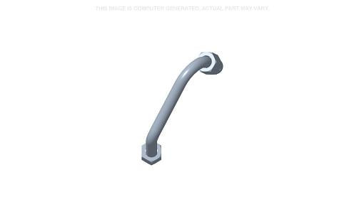 48061346 - OEM LEFT-HAND MOTOR DRAIN TUBE - CASE CONSTRUCTION