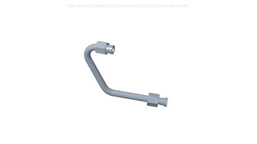 48061346 - OEM LEFT-HAND MOTOR DRAIN TUBE - CASE CONSTRUCTION