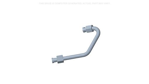 48061346 - OEM LEFT-HAND MOTOR DRAIN TUBE - CASE CONSTRUCTION
