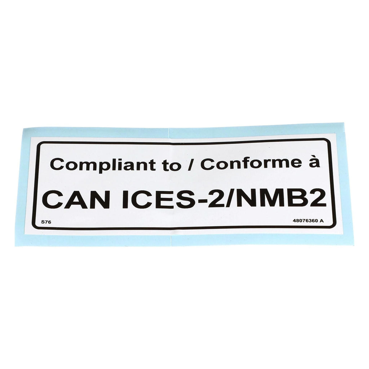 48076360 - OEM DECAL - CASE CONSTRUCTION