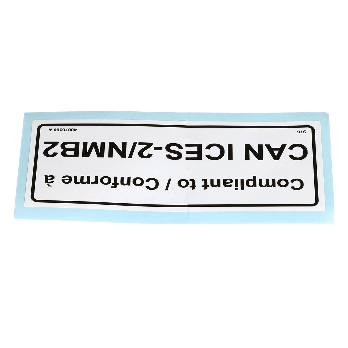 48076360 - OEM DECAL - CASE CONSTRUCTION