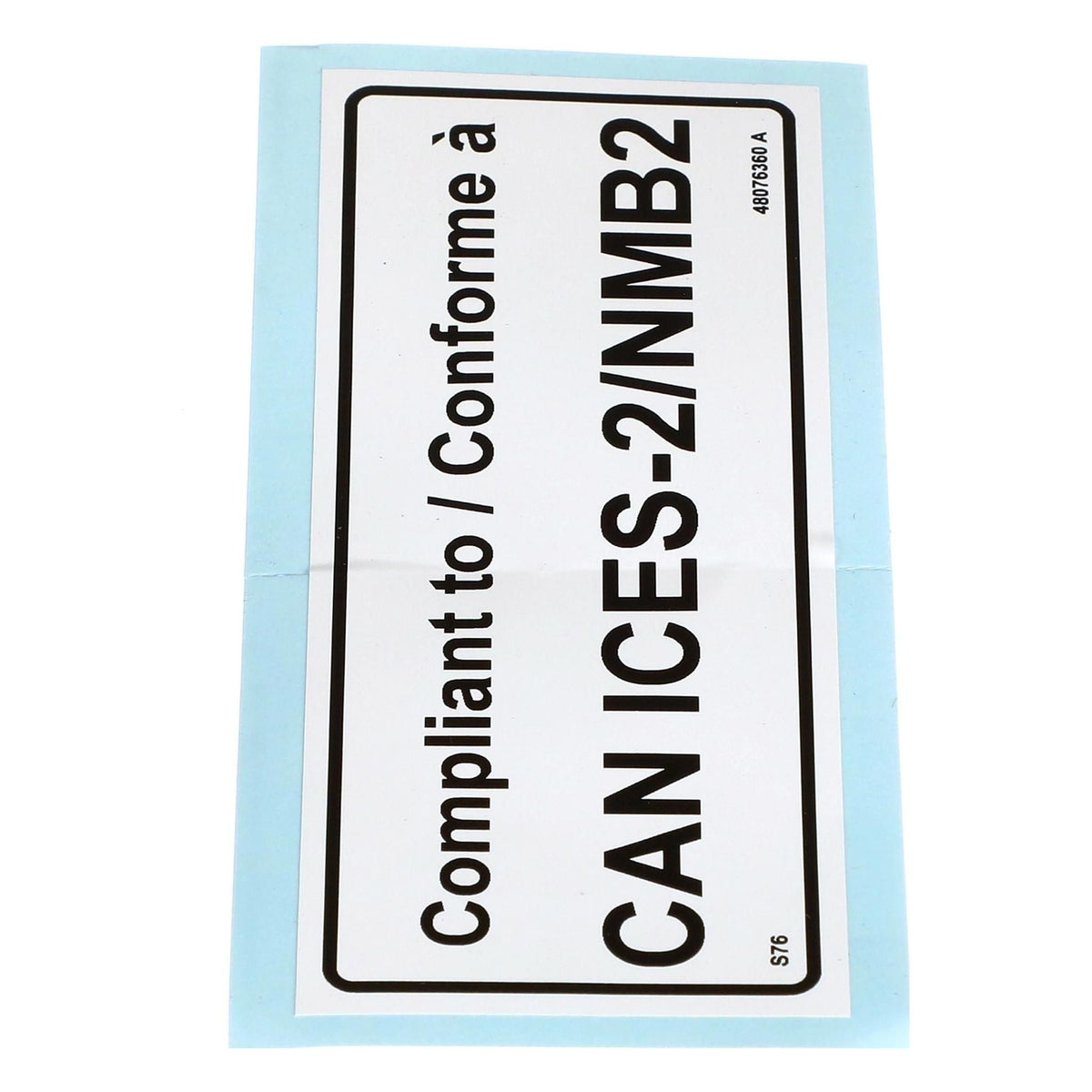 48076360 - OEM DECAL - CASE CONSTRUCTION