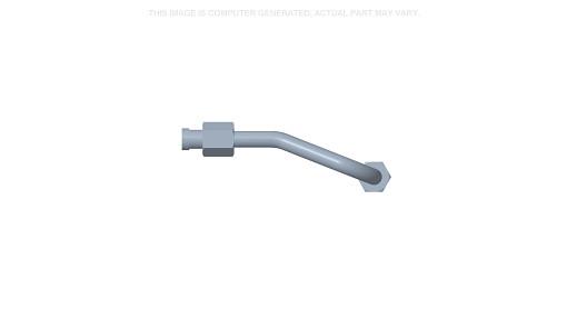 48077306 - OEM RIDE CONTROL VALVE TO OVERRIDE TUBE - CASE CONSTRUCTION