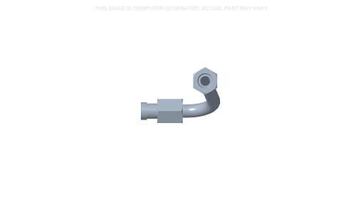 48077306 - OEM RIDE CONTROL VALVE TO OVERRIDE TUBE - CASE CONSTRUCTION