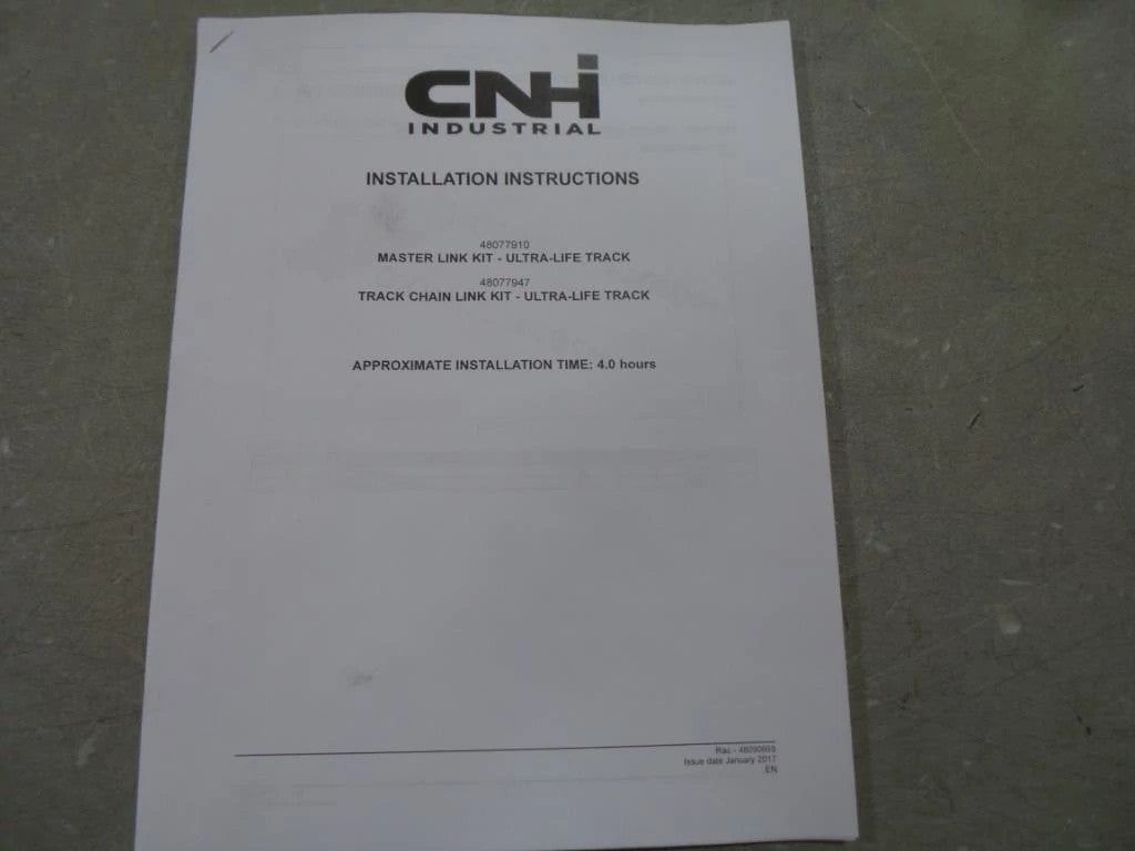 48090669 - OEM INSTRUCTION - CASE CONSTRUCTION
