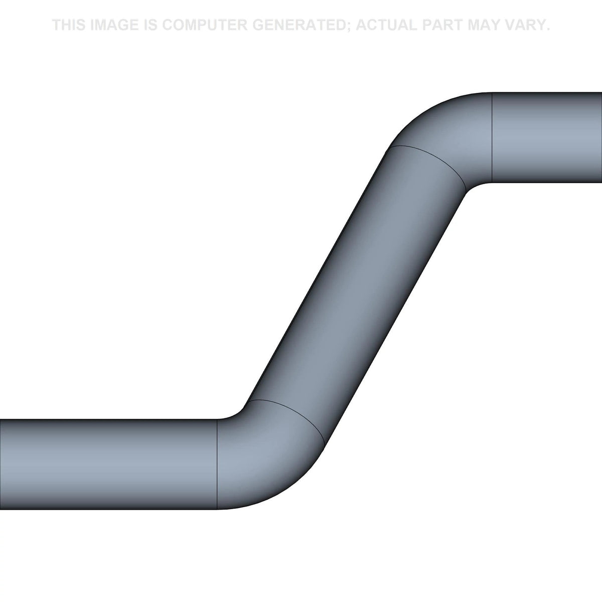 48093428 - OEM RADIATOR HOSE - CASE CONSTRUCTION