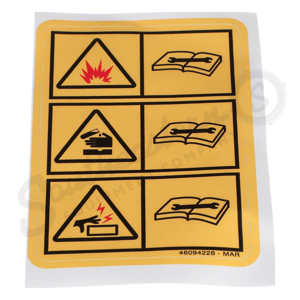 48094228 - OEM DECAL - CASE CONSTRUCTION