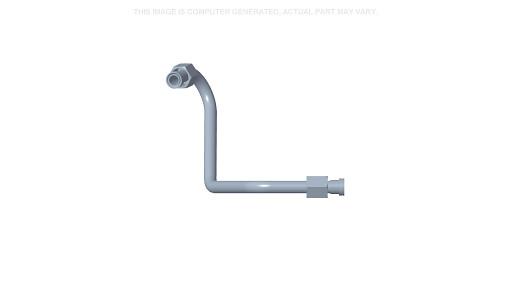 48099577 - OEM RIGHT-HAND MOTOR DRAIN TUBE - CASE CONSTRUCTION