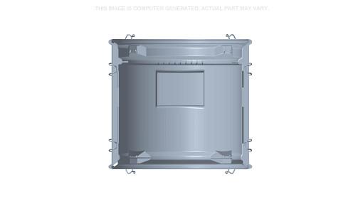 48125430 - OEM AIR FILTER COVER - CASE CONSTRUCTION