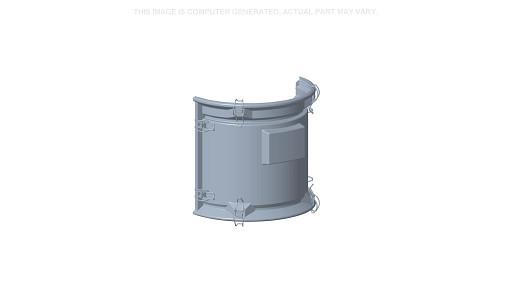 48125430 - OEM AIR FILTER COVER - CASE CONSTRUCTION