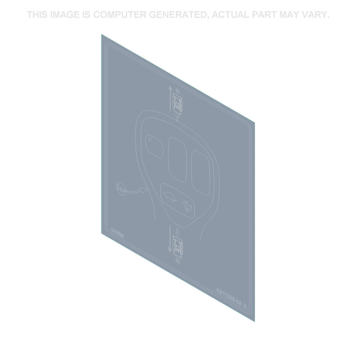 48129543 - OEM DECAL - CASE CONSTRUCTION
