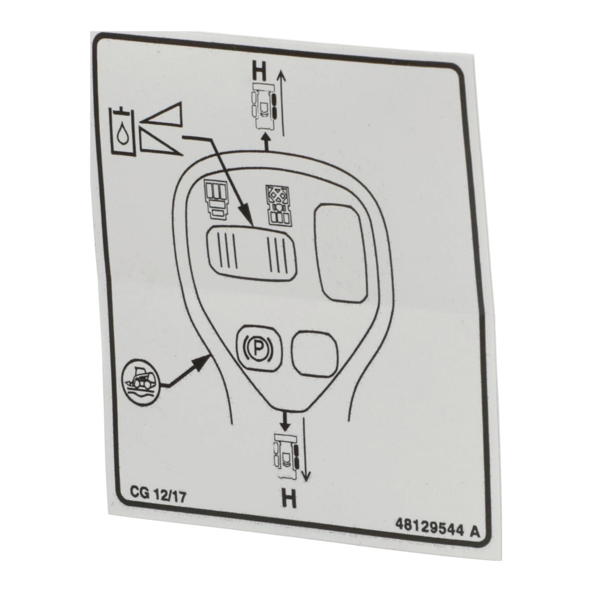 48129544 - OEM DECAL - CASE CONSTRUCTION