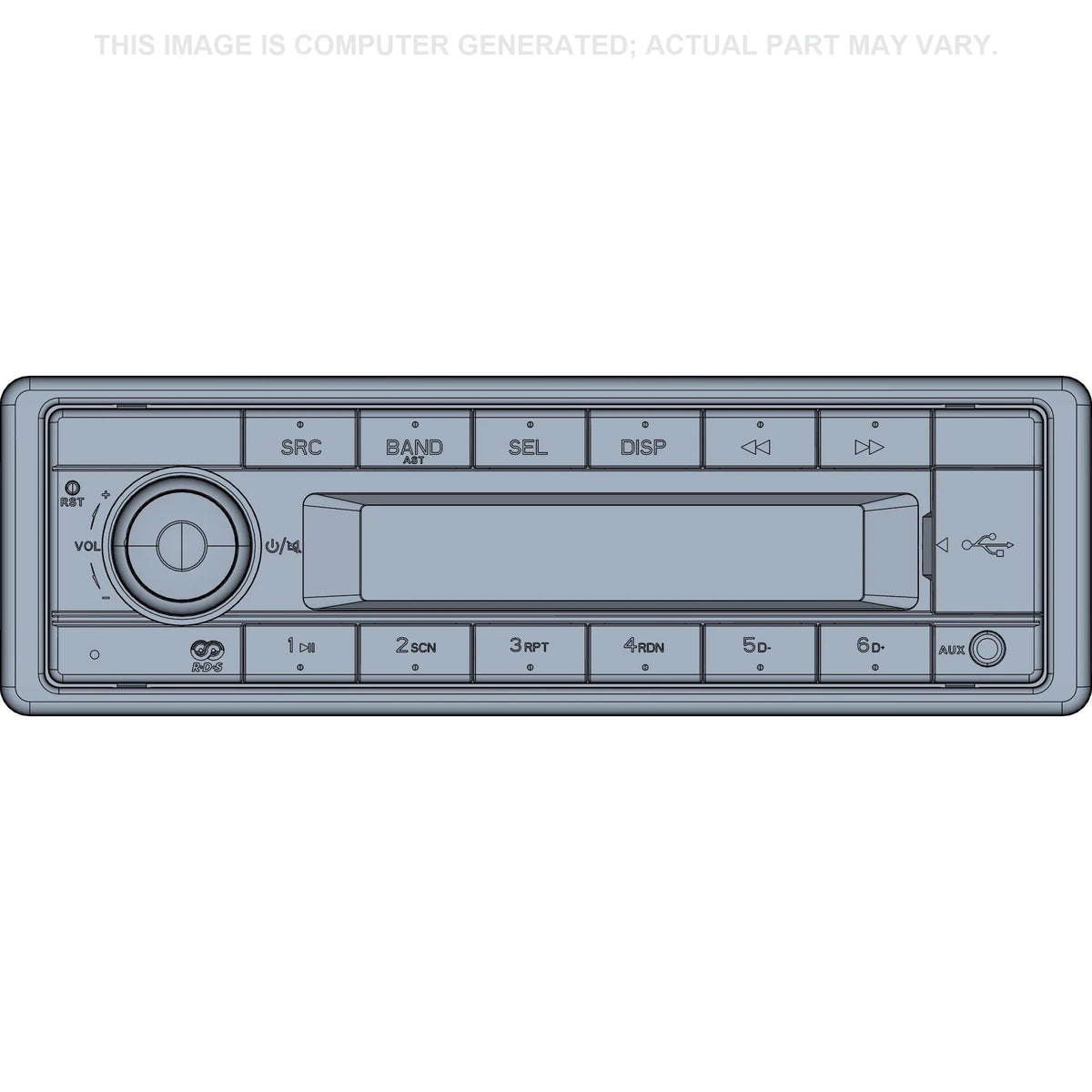 48160470 - OEM RADIO - CASE CONSTRUCTION