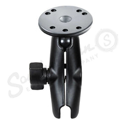CASE Construction OEM Ram Double Socket Arm W/ Round Plate 1in Ball/socket Size part number 48165791