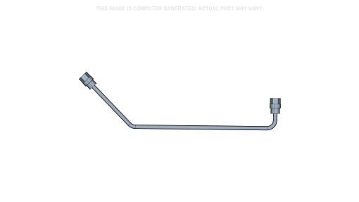 48166188 - OEM REDUCING VALVE TUBE TO RIGHT-HAND STABILIZER - CASE CONSTRUCTION