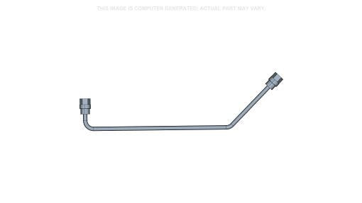 48166188 - OEM REDUCING VALVE TUBE TO RIGHT-HAND STABILIZER - CASE CONSTRUCTION