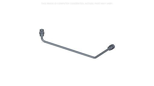 48166188 - OEM REDUCING VALVE TUBE TO RIGHT-HAND STABILIZER - CASE CONSTRUCTION
