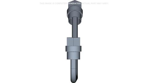 48166188 - OEM REDUCING VALVE TUBE TO RIGHT-HAND STABILIZER - CASE CONSTRUCTION