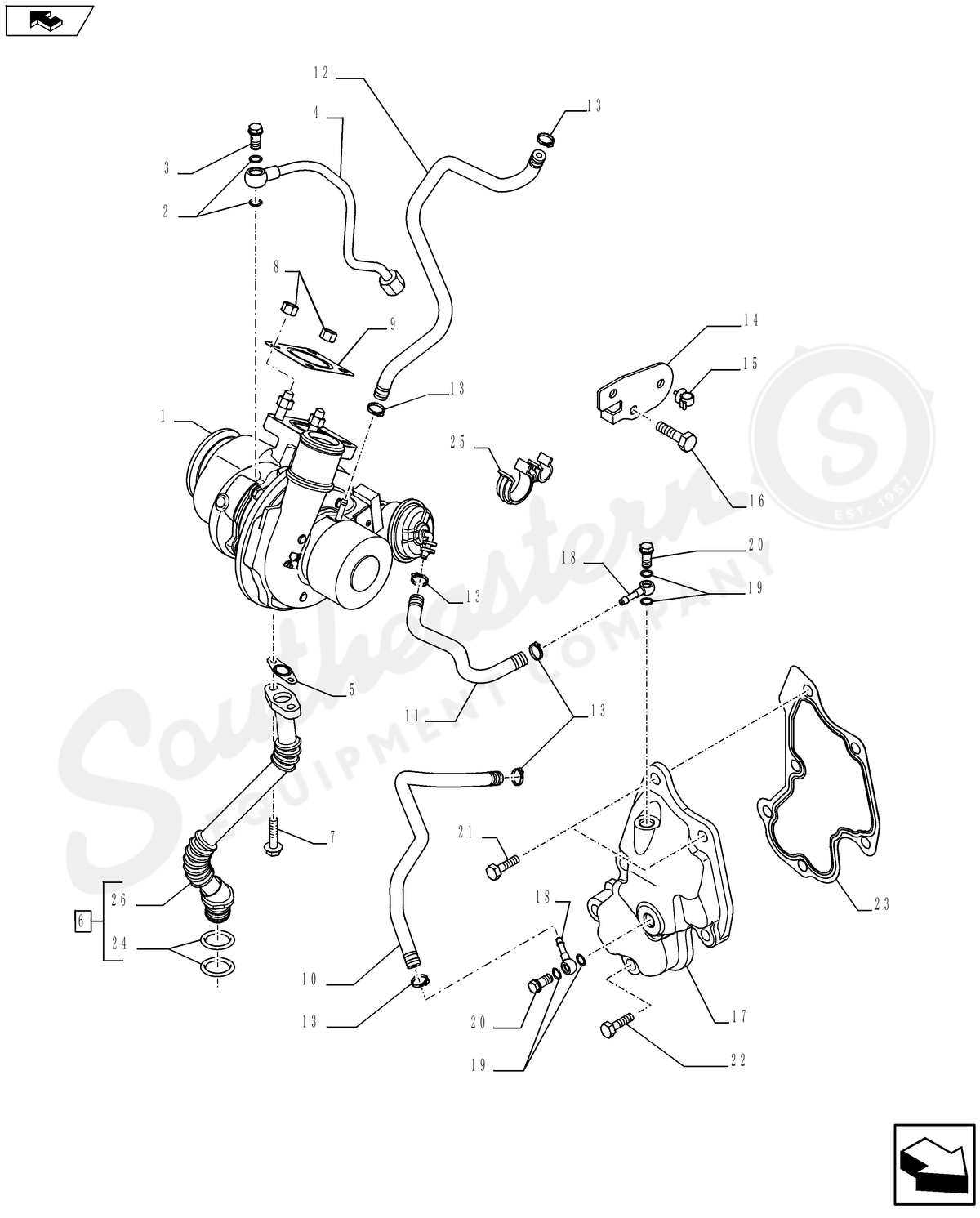 4899343 - OEM GASKET - CASE CONSTRUCTION