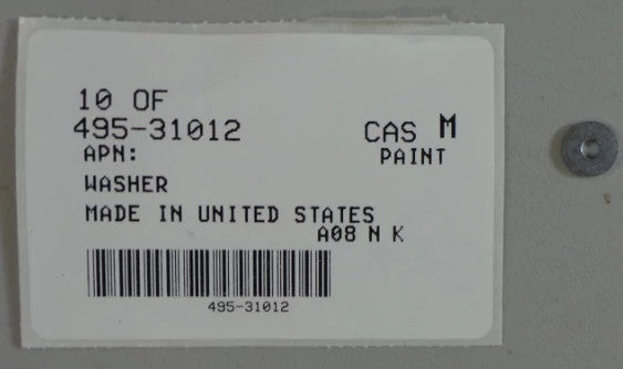 495-31012 - OEM WASHER - CASE CONSTRUCTION