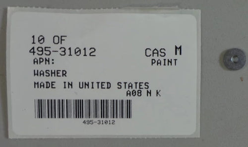495-31012 - OEM WASHER - CASE CONSTRUCTION